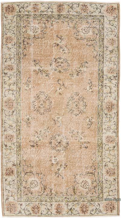 Alfombra Vintage Turca Anudada a Mano - 116 cm x 208 cm