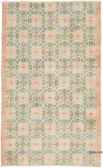 Alfombra Vintage Turca Anudada a Mano - 112 cm x 182 cm