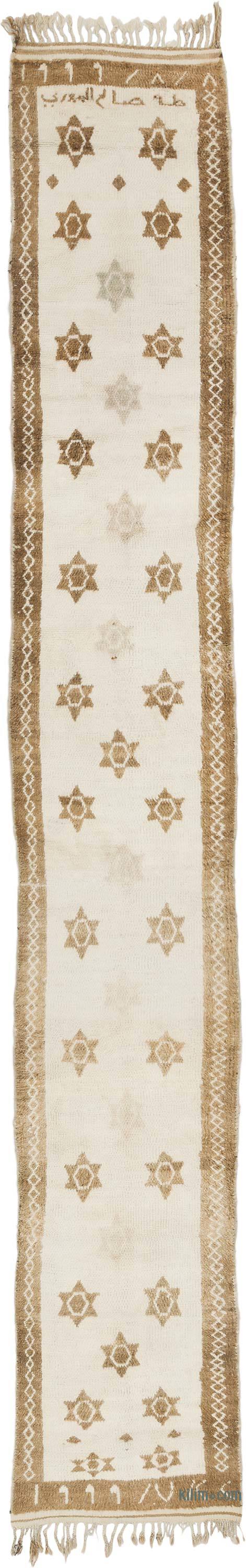 Vintage Tribal Runner Rug - 3'  x 19' 2" (36" x 230") - K0070440