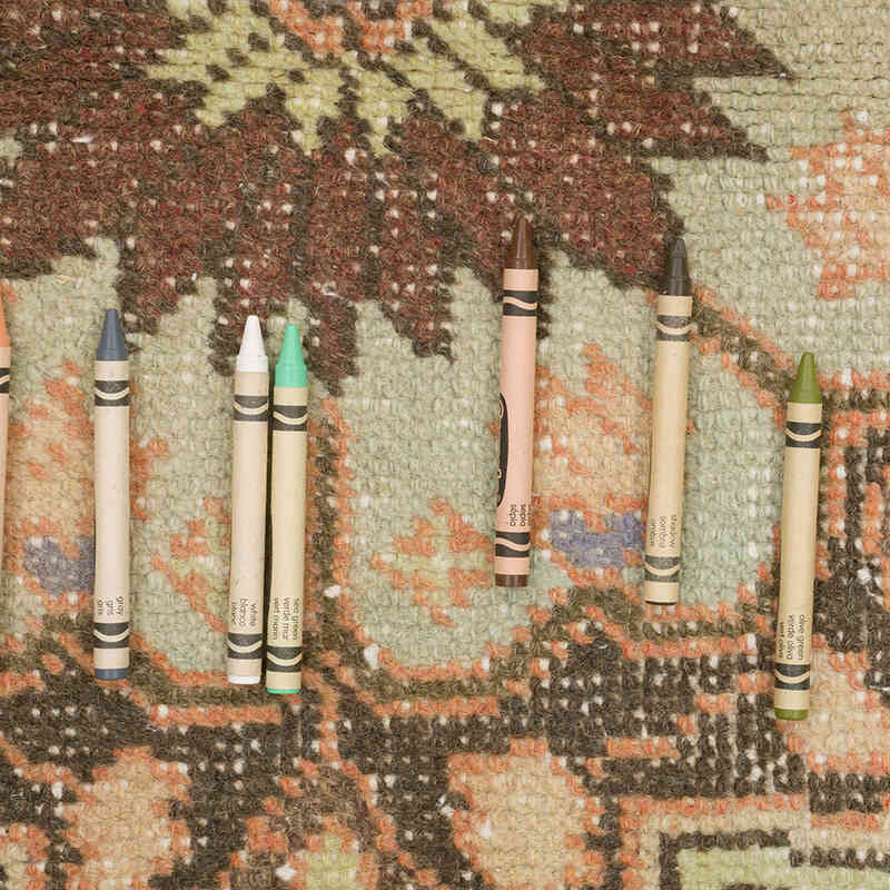 Vintage Turkish Hand-Knotted Rug - 2' 9" x 4' 5" (33" x 53") - K0070449