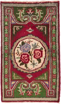 El Dokuma Vintage Halı - 89 cm x 150 cm