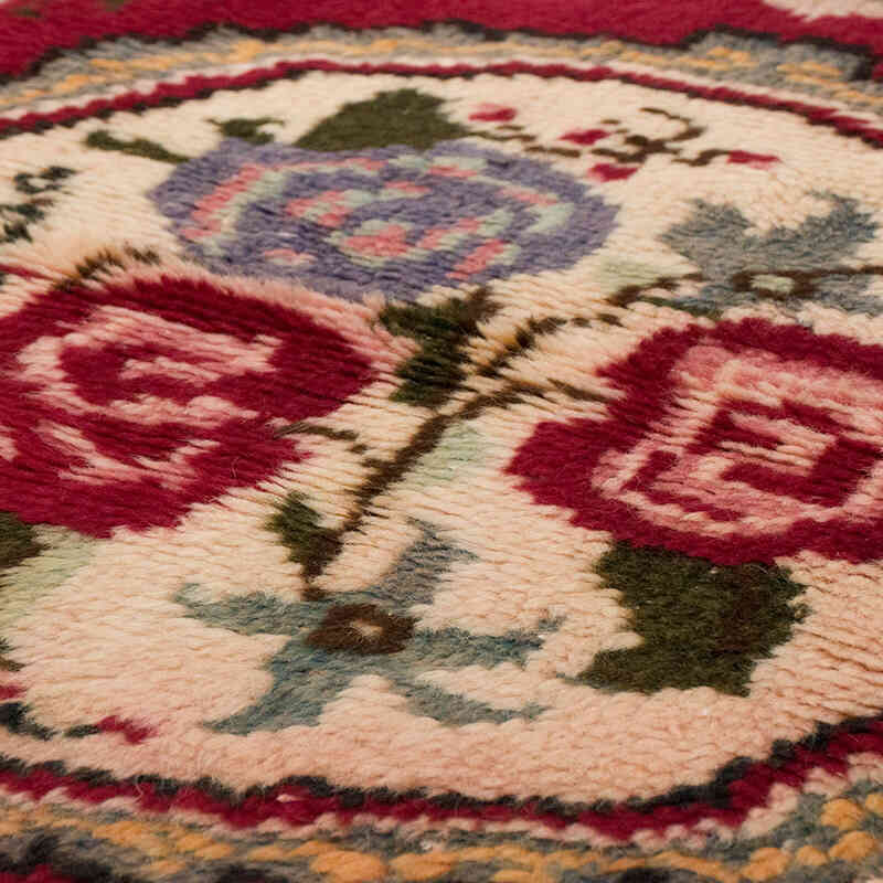 Vintage Turkish Hand-Knotted Rug - 2' 11" x 4' 11" (35" x 59") - K0070451