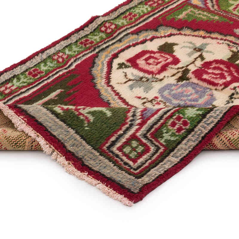 Vintage Turkish Hand-Knotted Rug - 2' 11" x 4' 11" (35" x 59") - K0070451