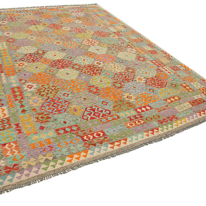 Yeni Afgan Kilimi - 254 cm x 347 cm - K0070466