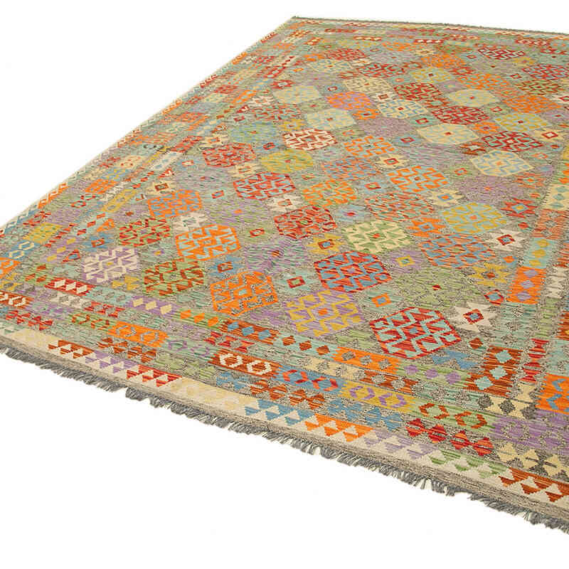 Yeni Afgan Kilimi - 254 cm x 347 cm - K0070466