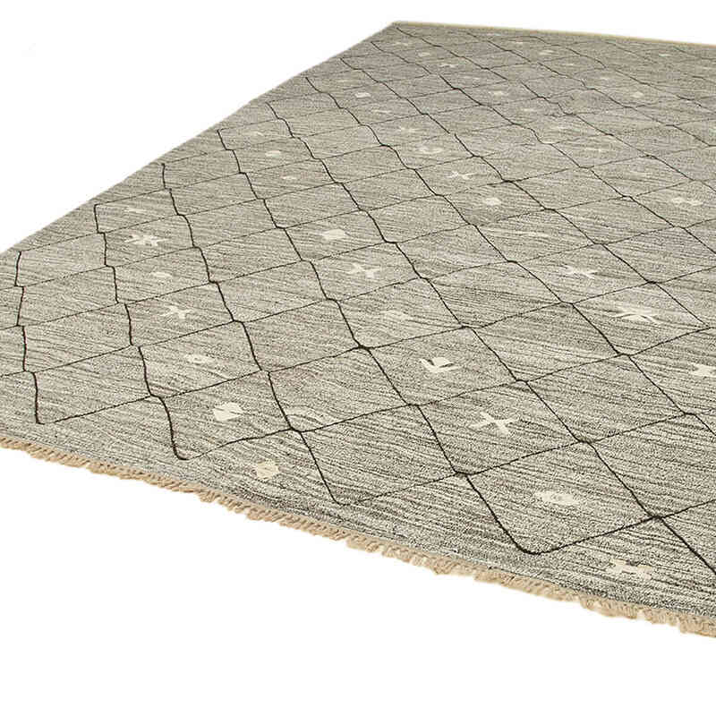 New Turkish Handwoven Kilim Rug - 10' 1" x 14' 3" (121" x 171") - K0070473