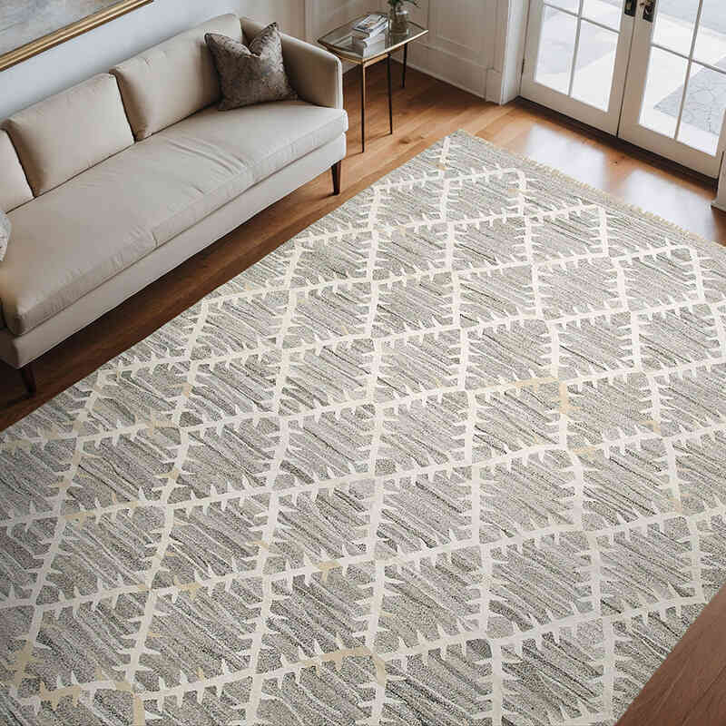 Nueva Alfombra Turca Kilim - 254 cm x 350 cm - K0070476