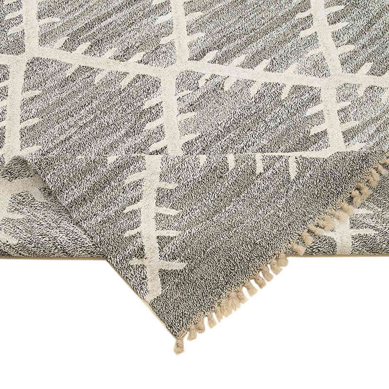 New Turkish Handwoven Kilim Rug - 7' 10" x 10' 5" (94" x 125") - K0070481