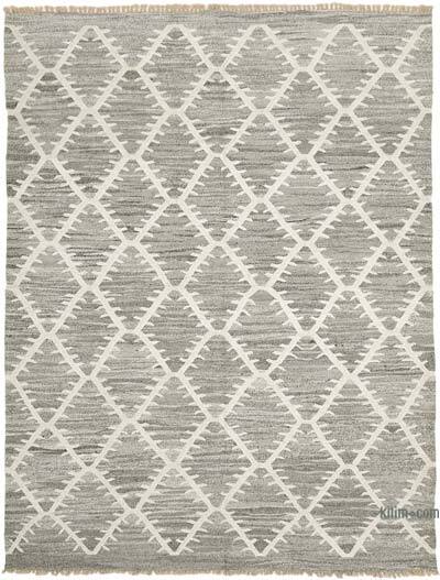 New Turkish Handwoven Kilim Rug - 7' 10" x 10' 5" (94" x 125")