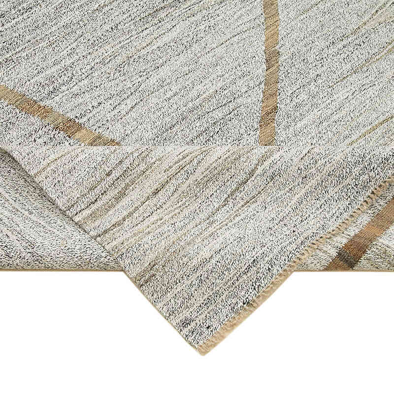 New Turkish Handwoven Kilim Rug - 8' 10" x 12' 2" (106" x 146") - K0070483