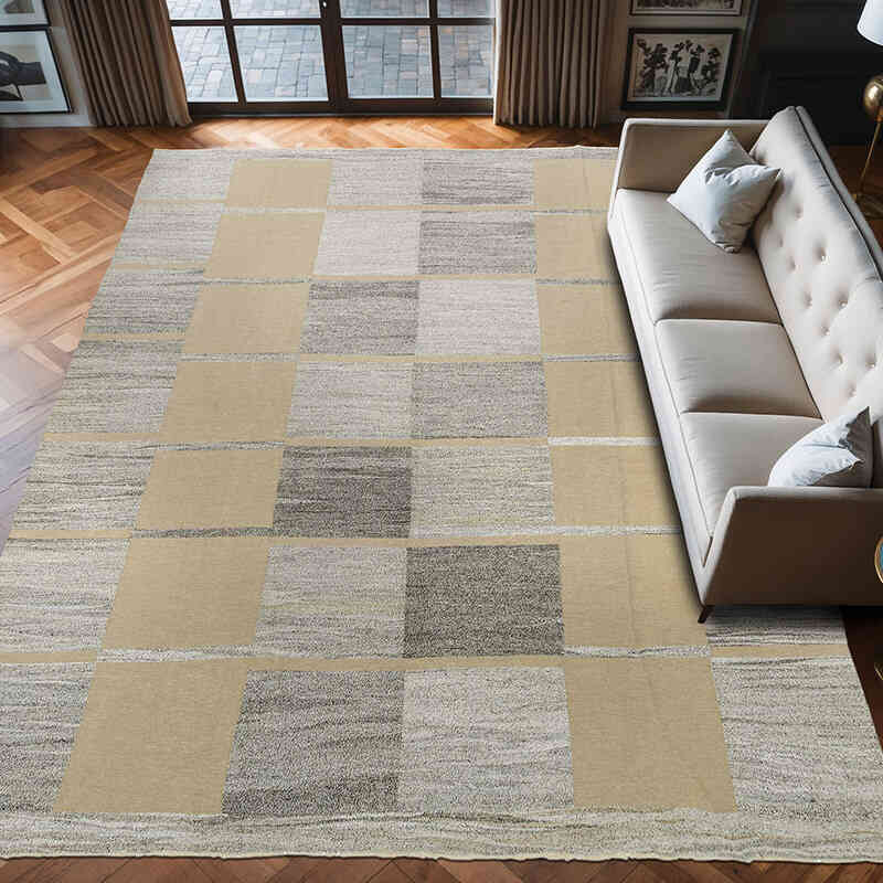 Nueva Alfombra Turca Kilim - 310 cm x 420 cm - K0070486