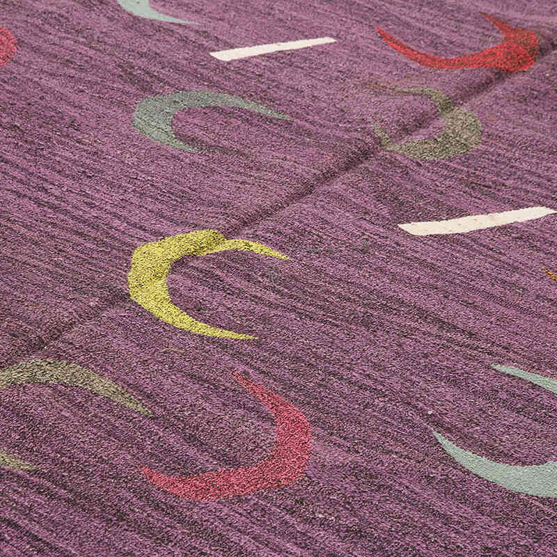 New Turkish Handwoven Kilim Rug - 10' 2" x 14' 3" (122" x 171") - K0070492