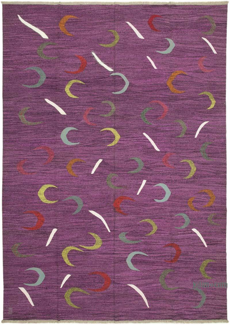 New Turkish Handwoven Kilim Rug - 10' 2" x 14' 3" (122" x 171") - K0070492