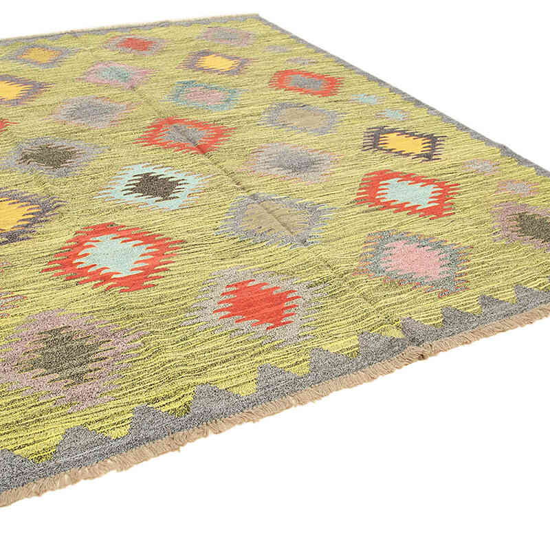 Nueva Alfombra Turca Kilim - 286 cm x 372 cm - K0070495