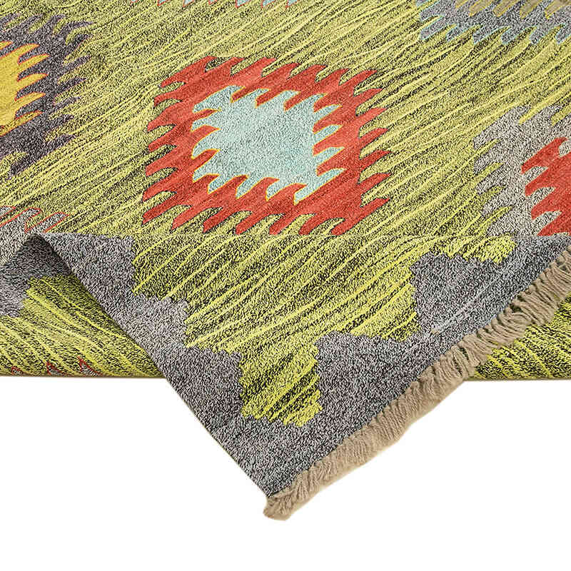 Nueva Alfombra Turca Kilim - 286 cm x 372 cm - K0070495