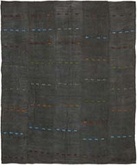 Vintage Anatolian Hemp Kilim Rug - 9' 10" x 12' 2" (118" x 146")