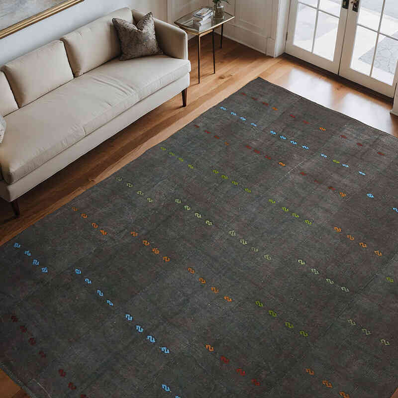 Alfombra Vintage Turco Kilim - 300 cm x 370 cm - K0070499