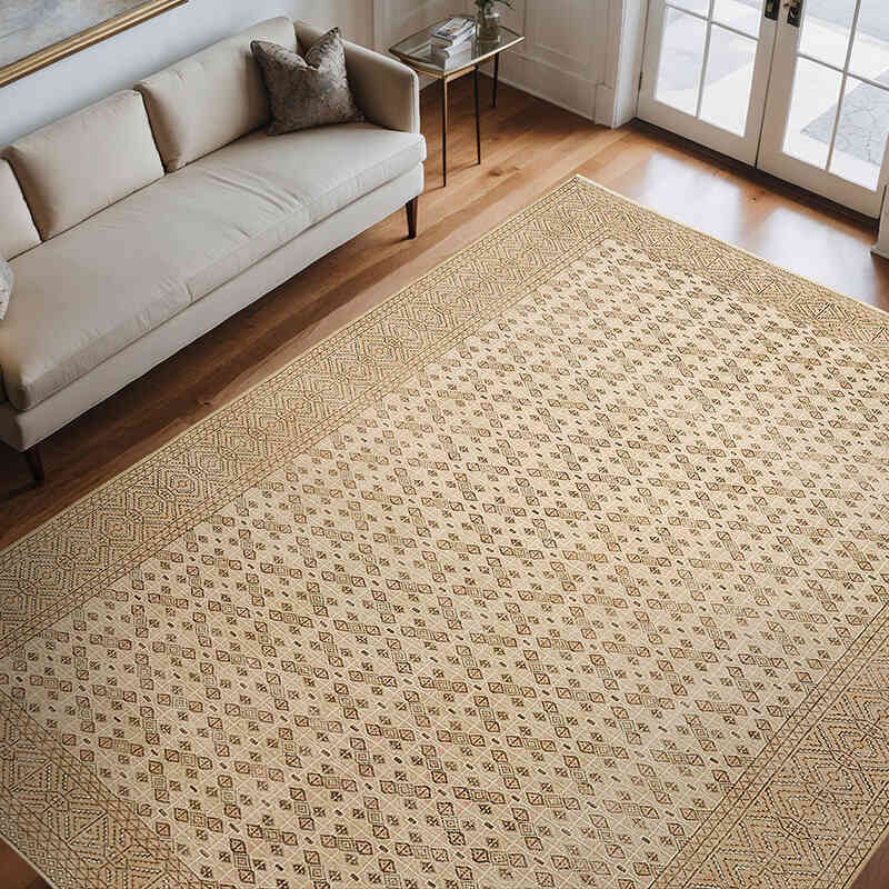Alfombra Oriental Vintage Anudada a Mano - 272 cm x 340 cm - K0070508