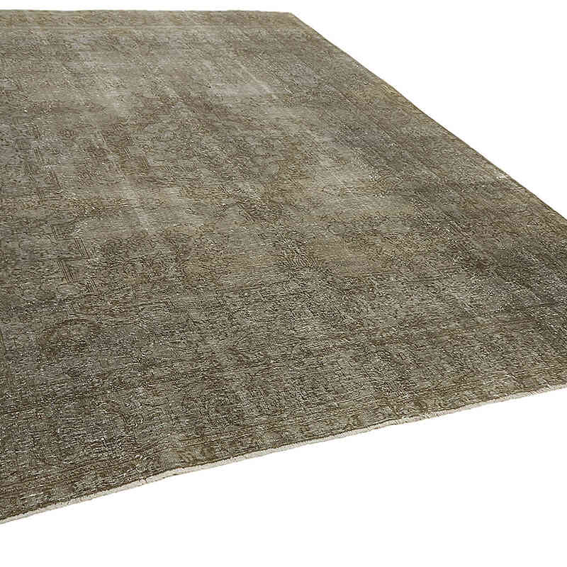 Overdyed Vintage Hand-knotted Oriental Rug - 9' 6" x 12' 6" (114" x 150") - K0070514