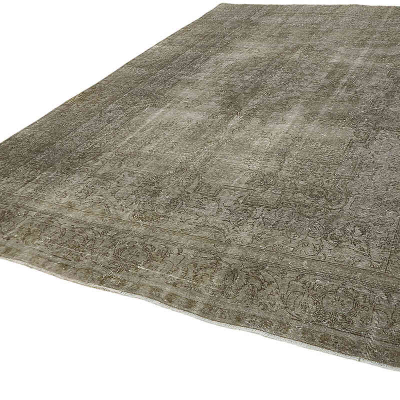Overdyed Vintage Hand-knotted Oriental Rug - 9' 6" x 12' 6" (114" x 150") - K0070514