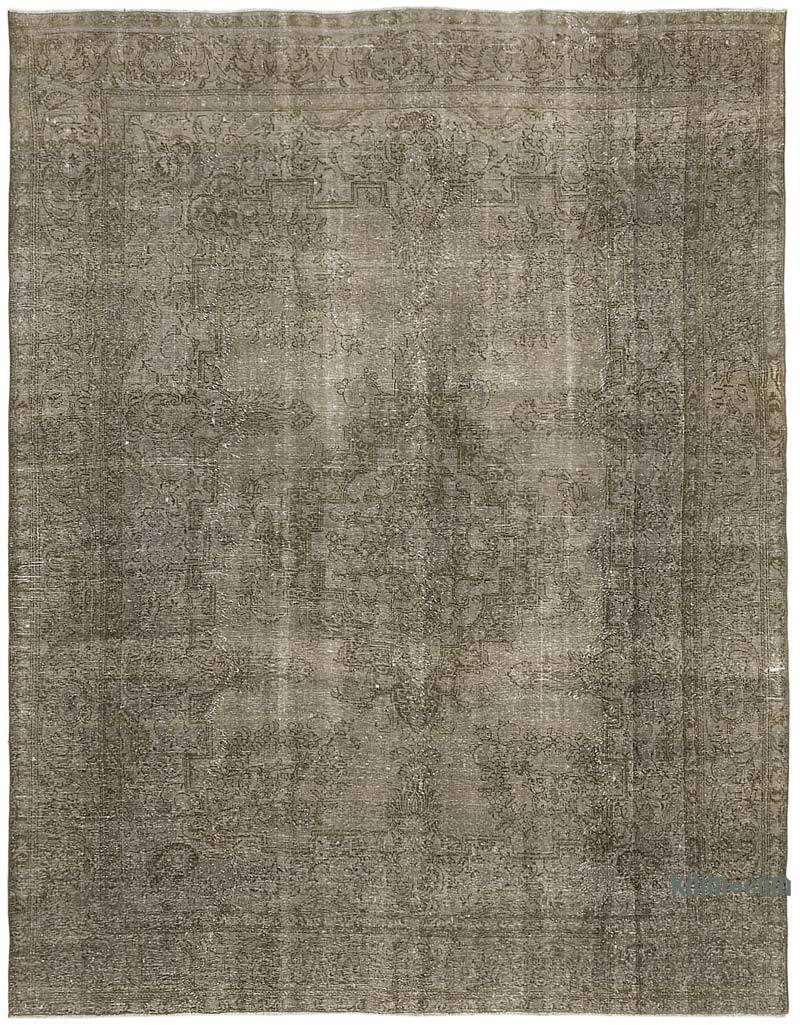 Overdyed Vintage Hand-knotted Oriental Rug - 9' 6" x 12' 6" (114" x 150") - K0070514