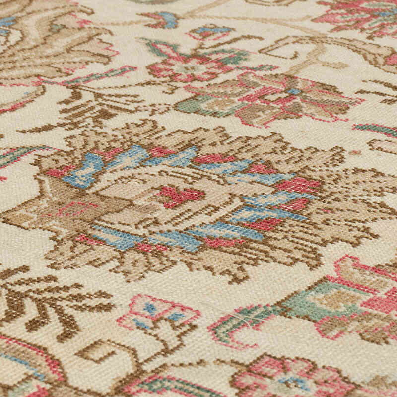 Vintage Hand-Knotted Oriental Rug - 9' 6" x 13'  (114" x 156") - K0070515