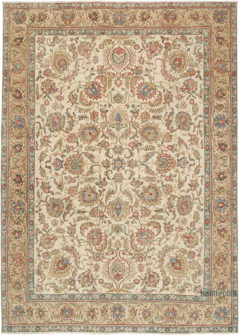 Vintage Hand-Knotted Oriental Rug - 9' 6" x 13'  (114" x 156") - K0070515