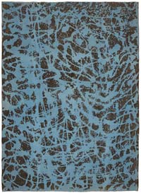 Overdyed Vintage Hand-knotted Oriental Rug - 8' 11" x 12' 2" (107" x 146")