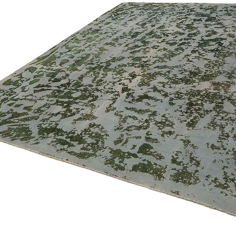 Overdyed Vintage El Dokuma Oryantal Halı - 280 cm x 379 cm - K0070524