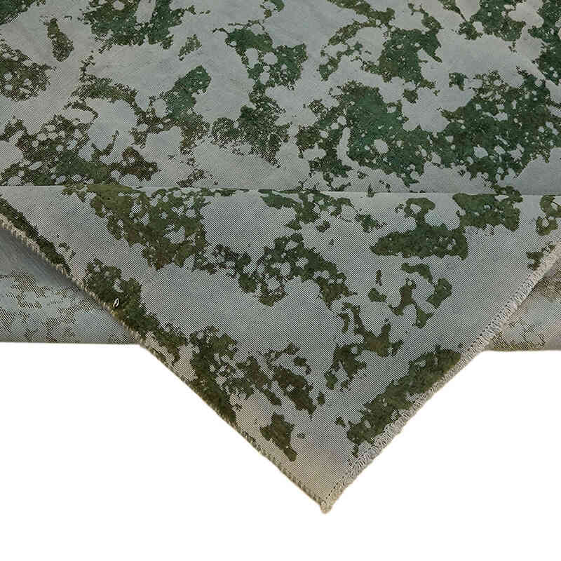 Overdyed Vintage El Dokuma Oryantal Halı - 280 cm x 379 cm - K0070524