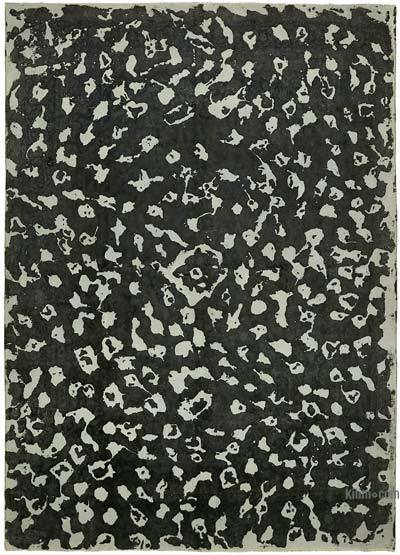 El Oyması Boyalı Halı - 308 cm x 423 cm