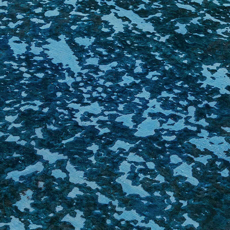 Alfombra Oriental Vintage Teñida a Mano Sobretintada - 270 cm x 380 cm - K0070532