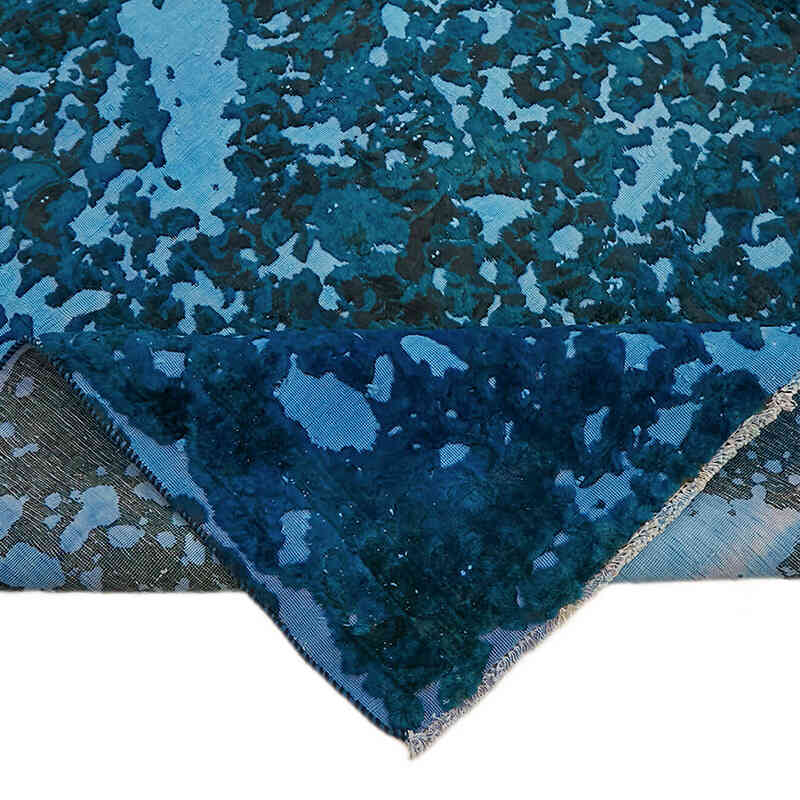 Alfombra Oriental Vintage Teñida a Mano Sobretintada - 270 cm x 380 cm - K0070532