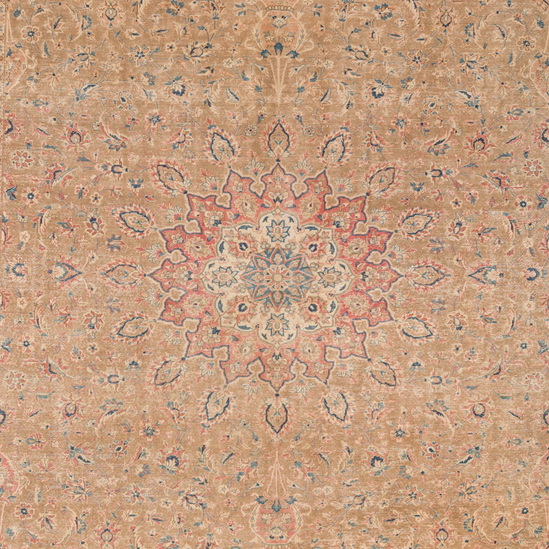 Vintage Hand-Knotted Oriental Rug - 9' 11" x 12' 11" (119" x 155") - K0070538