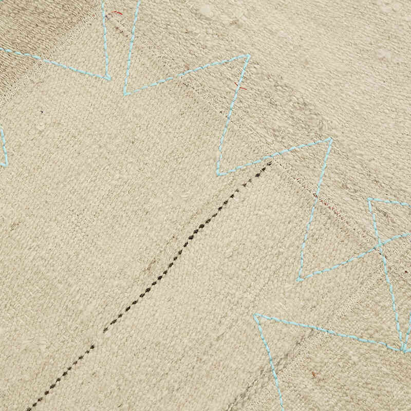 Kendir Patchwork Kilim - 93 cm x 128 cm - K0070540