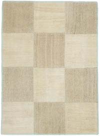 Patchwork Hemp Kilim Rug - 3' 1" x 4' 2" (37" x 50")