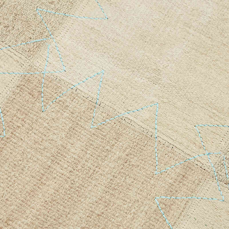 Patchwork Hemp Kilim Rug - 3' 1" x 4' 2" (37" x 50") - K0070543