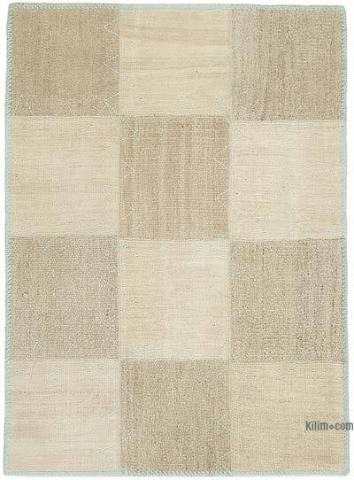 Kendir Patchwork Kilim - 93 cm x 128 cm