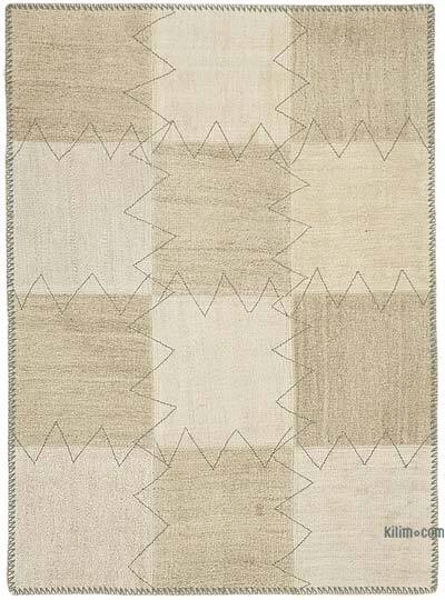 Kendir Patchwork Kilim - 93 cm x 128 cm