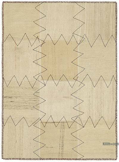 Kendir Patchwork Kilim - 93 cm x 127 cm