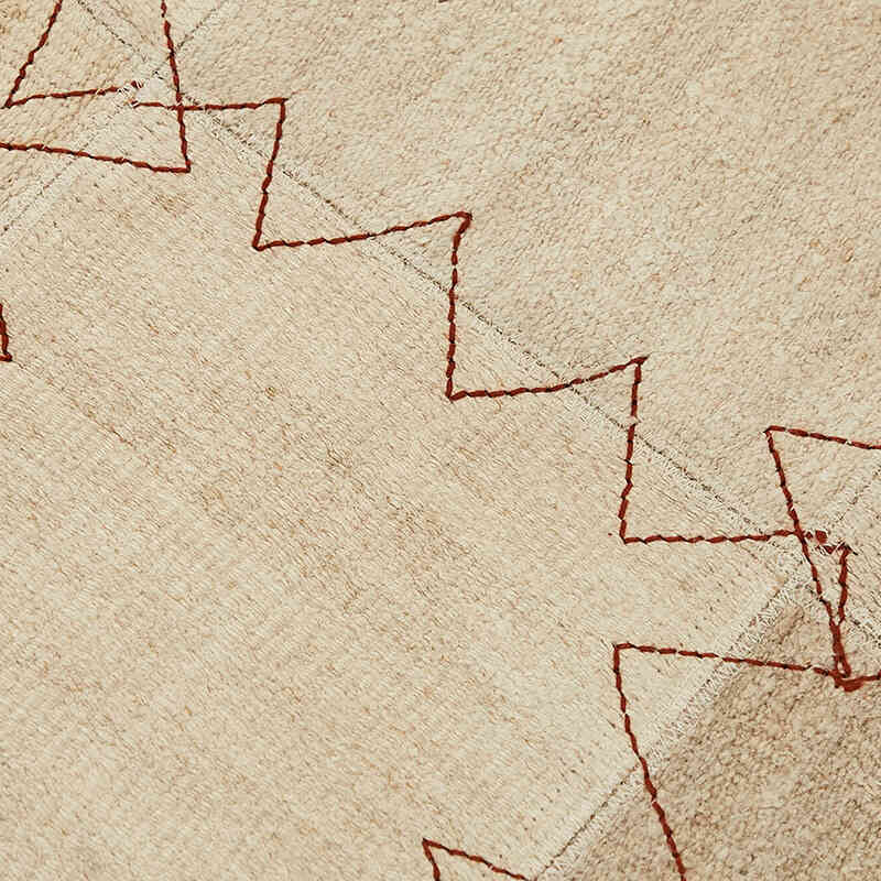 Kendir Patchwork Kilim - 93 cm x 129 cm - K0070546