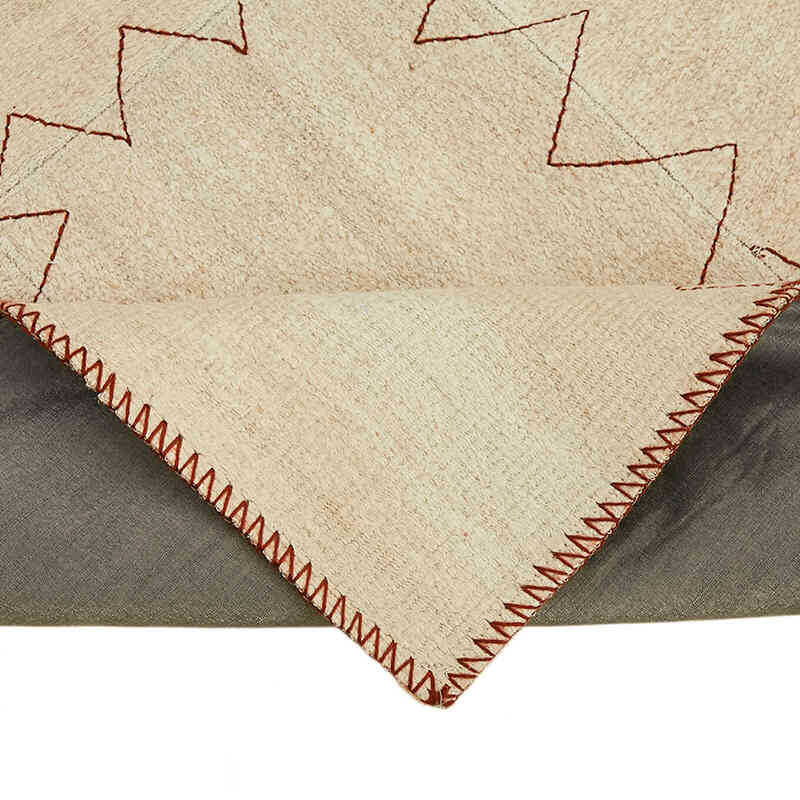 Kendir Patchwork Kilim - 93 cm x 129 cm - K0070546