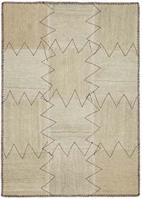 Patchwork Hemp Kilim Rug - 3' 1" x 4' 3" (37" x 51")