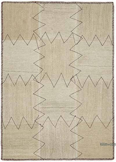 Kendir Patchwork Kilim - 93 cm x 129 cm