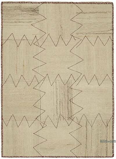 Kendir Patchwork Kilim - 93 cm x 128 cm
