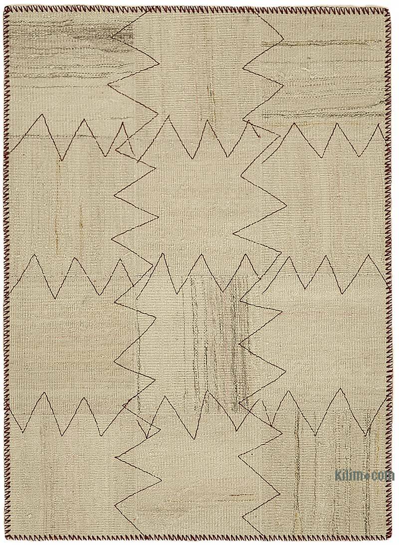 Kendir Patchwork Kilim - 93 cm x 128 cm - K0070550
