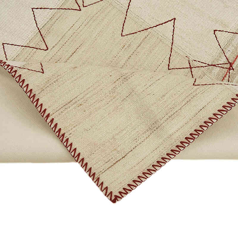 Patchwork Hemp Kilim Rug - 3' 1" x 4' 2" (37" x 50") - K0070551