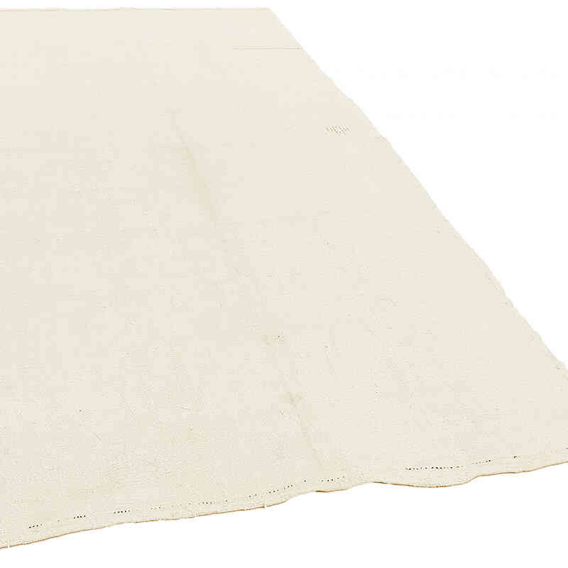 Vintage Anatolian Hemp Kilim Rug - 5' 8" x 9' 6" (68" x 114") - K0070557