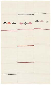 Vintage Anatolian Hemp Kilim Rug - 5' 6" x 9'  (66" x 108")