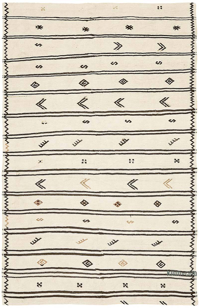 Vintage Anadolu Kendir Kilim - 175 cm x 270 cm - K0070569